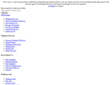 Tablet Screenshot of personalizeditems.walmart.com